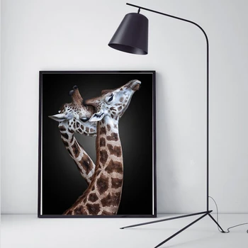 Evershine 5D DIY Diamant Pictura Girafa Complet Stras Pătrat Imagine Diamant Broderie Vanzare Animale Mozaic Decor Acasă Cadou
