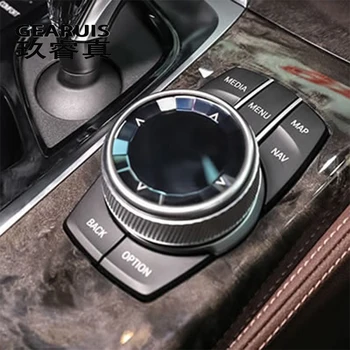 Auto Styling cristal Butoane Multimedia comuta Butonul de Acoperire Autocolant pentru BMW 5 6 7 seria G30 G38 G32 G01 X3 X4 G02 Accesorii Auto