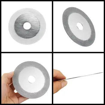Roata De Diamant De Slefuire Văzut Circular Disc De Tăiere Rotative Dremel Instrument De Discuri De Diamant Roată De Tăiere Pentru Polizor Unghiular