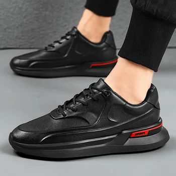 Barbati Pantofi Casual Din Piele Formale Bărbați Pantofi Confortabil Respirabil Pantofi De Mers Pe Jos Ușor Tenis Pantofi Pentru Bărbați Pantofi Pentru Condus