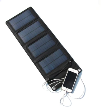 SOONHUA 10W 5V Incarcator USB Pliabil Panou Solar Încărcător Impermeabil în aer liber Încărcătoare Solare de Alimentare