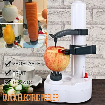 Noua Unealta Electrica Masini De Uscare De Fructe, Legume Automate Oțel Inoxidabil Apple Peeler Accesorii De Bucatarie De Cartofi Mașină De Tăiat
