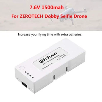 NOI 7.6 V 1500mah Upgrade Acumulator LiPo Pentru ZEROTECH Dobby Selfie Drone GIFI Putere