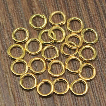 400buc 5 Culori 3~10mm Metal Bijuterii DIY Constatările Deschide Singur Bucle Sari Inele & Split Inel Pentru a Face Bijuterii