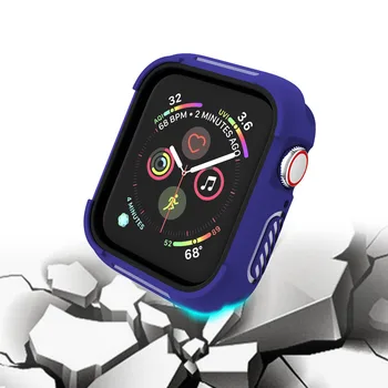 Bara de protecție Caz de Protecție pentru Apple Watch Acoperi Serie SE 6 5 4 40MM 44MM iwatch Accesorii