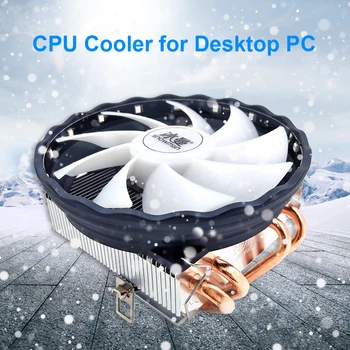 Om de ZĂPADĂ 4 Conducte de Căldură Cooler CPU 4 Pin PWM RGB PC liniștită Intel LGA 2011 1200 1150 1151 1155 1366 775 AM4 AM3 AM2 CPU Ventilatorului de Răcire
