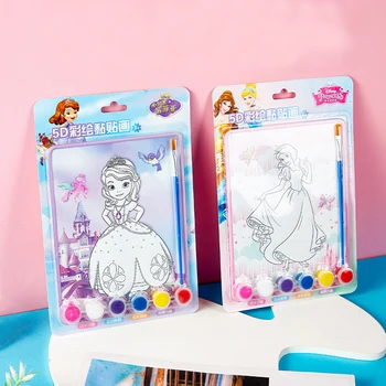 Disney Frozen 2 Anna Elsa Carte de Colorat, Desen cu Printesa Sofia de Pictură pentru Copii Jucării Devreme Jucarii Educative Doodle Carte