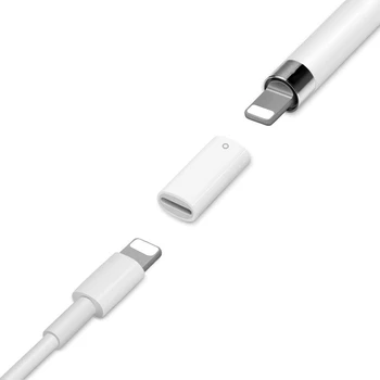 Încărcare Cablu Convertor de sex Feminin la Feminin Adaptor 8pini Conector pentru Apple Pencil iPad Pro