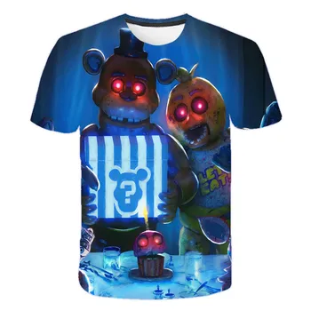 3D de Imprimare T-shirt 2020 Noutate Băieți și Fete Vara Streetwear Personalizate Topuri pentru Băieți și Fete T-shirt Echipajul Gât Topuri