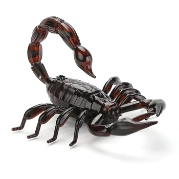 Control de la distanță Scorpion, Infraroșu de Control Radio de Copii Jucărie RC Scorpion Realiste de Simulare Glumă Înfricoșător Truc Jucarii Copii Cadou: Negru