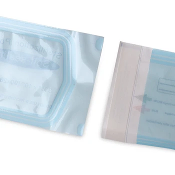 200Pcs/cutie de unica folosinta Sterilizare Husă Saci de Puncție cu auto-etanșare geanta Accesorii Tatuaj Tatuaj Instrumente Albastru de Film de 90*260mm