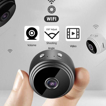 720P HD Mini Camera IP Wireless Wifi de Securitate, Control de la Distanță de Supraveghere Viziune de Noapte Mobil Ascuns în Camera de Detectare Transport