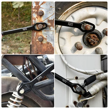 7mm Universal Cheie Dublu-Cap Cheie Reparații Unelte de Mână cu Clichet Mutifuction Unelte de Mână Nuci Chei Pentru Masina de Biciclete