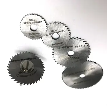 Mini Circulare De Ferăstrău Hss Disc De Tăiere Rotative Instrument De Foraj Accesorii Pentru Lemn, Plastic Si Aluminiu