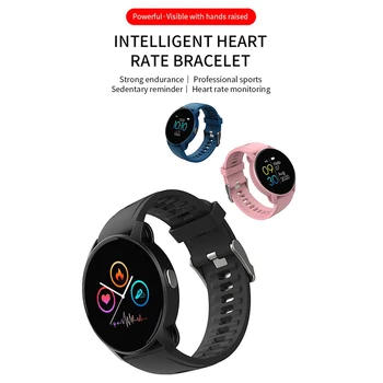 2021 W9 Ceas Inteligent Ceas Sport Band Heart Rate Monitor Portabil, Monitor de Presiune sanguina Memento Apel Femei Trupa IP68 Smartwatch