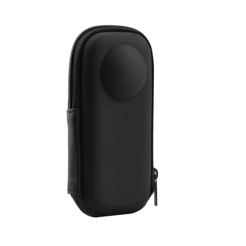 Portabil Mini PU Depozitare Sac Impermeabil care Transportă Caz Caseta de Protecție pentru Insta360 Un X2 Panoramic de Acțiune aparat de Fotografiat Accesorii