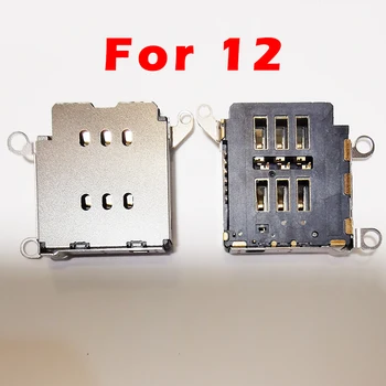 1buc Sim card socket Pentru ip 11 11 Pro 11 Pro max 12 12mini 12 Pro 12 Pro max cartelei sim tray slot de înlocuire a Pieselor de schimb