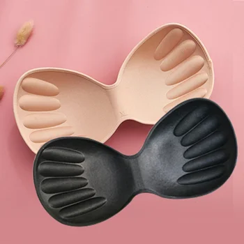 Sutien Invizibil Pad Introduce Sutien Moale Potențiator De Push-Up Piept Căptușit Bikini Padded Pentru Femei Intimii Accesorii Burete De Baie Pad