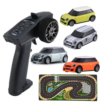 Curse Turbo asamblat jucării pentru copii full-size de mare viteză de curse RC 3CH 2.4 GHz off-road în derivă masina RTR jucărie