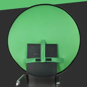 Ecran verde Recuzită Fotografie Portabil Chroma Key imagini de Fundal Potrivit Pentru Video de pe YouTube Studio 19.69*3.94*0.59 în