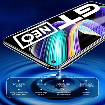 2-ÎN-1 Fata + Lentile Hidrogel Film Pentru Oppo Realme GT NEO 5G Ecran Protector Acoperire Completă Siguranță Film Despre Pentru Real M G T NEO 5G