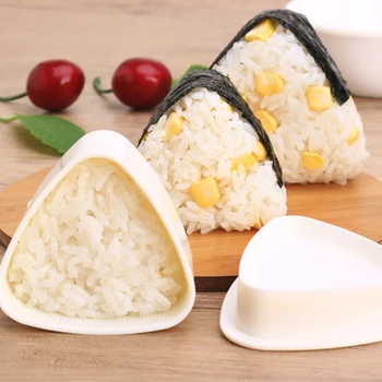 3PCS/Set DIY Sushi Mucegai Onigiri Minge de Orez Mâncare de Presă Triunghiular Sushi Maker Mucegai Origine Japoneză Bucătărie Bento Accesorii Instrumente