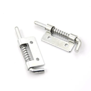 5pcs/lot Argint cu arc de Metal de Securitate Butoi Șurubul de Blocare Ton de Primăvară Oarba Ușa Cabinetului Balamale Hardware