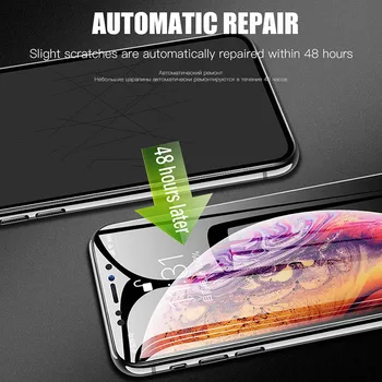 3PCS Deplină Acoperire Moale Hidrogel Film Pentru iPhone 7 8 6 6s Plus Silicon TPU Screen Protector Pe iPhone X XR XS MAX 11 12 Pro Max