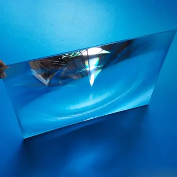 250x170mm Mare Optice de Plastic PMMA Lentile Fresnel DIY Accesorii Proiector Solar cu Concentrator de Energie Focală Lungă Lungime 530 mm