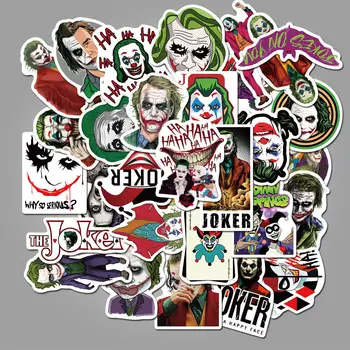 10/30/50PCS Film Clovn Joker Autocolante Estetice Laptop Depozitare Sticla de Apa Impermeabil DIY Graffiti Decal Autocolant Pachete de Copil Jucărie