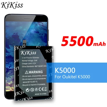 KiKiss 5500mAh Baterie de Mare Capacitate Pentru Oukitel K5000 Înlocuire Baterii Pentru Oukitel K5000 K 5000 De Telefon Mobil Bateria