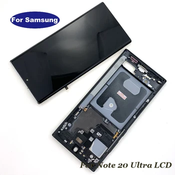 ORIGINAL AMOLED de Nota 20, Ultra LCD Pentru Samsung Galaxy Note20 Ultra display SM-N985F, SM-N985F/DS 5G n986b Ecran Tactil Digitizer