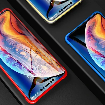 BoeYink 20D Fata+Spate Ecran Protector Pentru iPhone 2019 5.8/6.1/6.5 XS Hidrogel Moale Film Pentru Apple iPhone XS Max XR X S Max