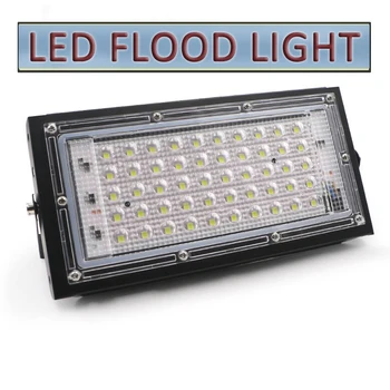 AC110-220V în aer liber Proiector 50W Inundații LED Lumina Reflectoarelor rezistent la apa IP65 LED felinar de Perete de Lumină Grădină Peisaj de Iluminat