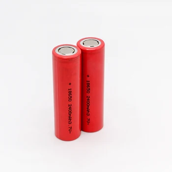 Fierbinte de vânzare 5pcs/lot reîncărcabilă 3.7 v 18650 2400mAh baterie litiu-ion cilindric baterii