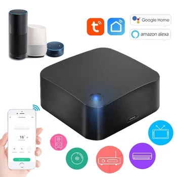 Tuya WiFi Smart IR Remote Controller Inteligent de a Lucra Acasă Cu Alexa Google Asistent IFTTT Tuya/Smart Life App