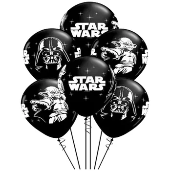5/10/20buc Star Wars Alb Negru Balon Latex Tema Pirates Film Fanii Partidul de Decorare Ziua de nastere Consumabile Jucărie pentru Copii de Mingi Globos