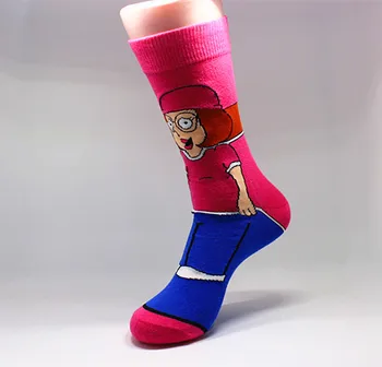 Desene Animate De Imprimare Șosete DeeDee Stewie Patrick Star Drăguț Amuzant Bărbați Femei Ciorap De Bumbac Sportive Casual Personalizate Moale Confortabil