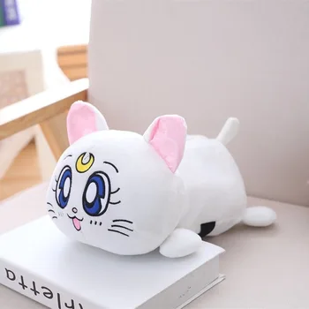 Candice guo! Super drăguț de pluș jucărie pisica silueta sailor moon Luna de pisică pisoi hamster cutie de tesut de acoperire creativ cadou de ziua de nastere