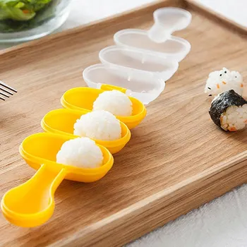 1 BUC Nou DIY Drăguț Mini Orez și Legume Rulou de Mucegai Minge de Carne Filtru de Sushi Onigiri Instrument de Gadget-uri de Bucătărie 2021