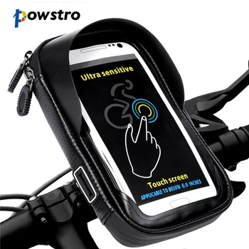 Powstro Telefon Suport Bicicleta Universal Suport Mobil Suport rezistent la apa Pentru IPhone X 8 Plus S8 V20 GPS Biciclete Moto Sac Ghidon