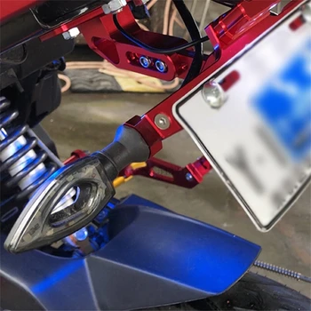 CNC Aluminiu Motociclete de Licență de Înmatriculare, Titularul acoperire Pentru Yamaha 1290 R Yamaha Fz6 Suzuki Gsxr 750 Carenaj Kit