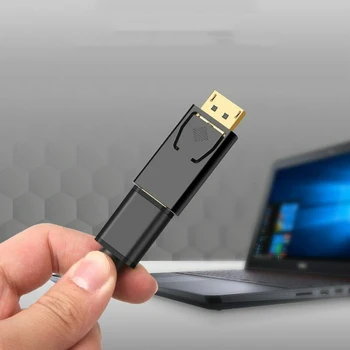 4K DP La HDMI compatibil-Adaptor pentru PC, Laptop, Proiector 1080P DP sex Masculin La HDMI Compatibil Feminin Cablu Convertor TV Pentru PC