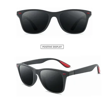Noua Moda Pătrat Doamnelor de Polarizare Soare Glasse UV400 pentru Bărbați Ochelari Retro Clasic Design de Brand de Pescuit ochelari de Soare de Conducere