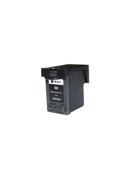 2 buc Pentru hp56 negru cartuș de cerneală compatibile pentru 56 C6656A PSC1110/1210/1350/2105/2108/2110/2115