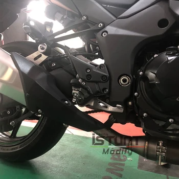 Ninja1000sx Motocicleta de Evacuare Modificat de Mijloc Link-ul de Conducta de Catalizator Șterge Țeavă Pentru Kawasaki Ninja 1000SX Z1000SX 2020 2021