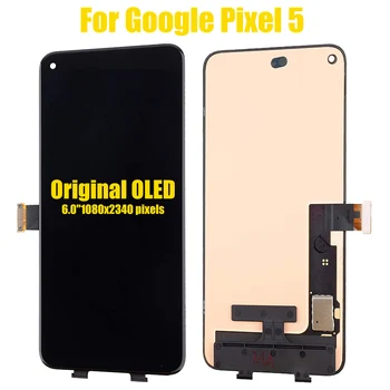 Toate originale Display OLED Înlocuitor Pentru Google Pixel 5 GD1YQ GTT9Q Ecran Tactil LCD de Asamblare
