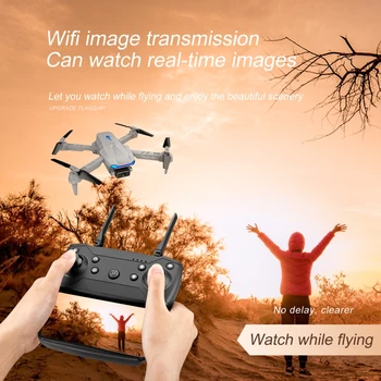 S89 Pro Mini Drona 4K HD cu Camera Altitudinii fără cap Etapă de Zbor FPV Gest Foto Pliabil Drone RC Quadcopter Jucarii