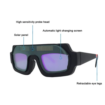 Automată Variabilă Lumina Sudori Welding Ochelari De Sudura Antireflex Protectii Profesionale Sudură Ochelari De Utilitate Instrumente De Sudare