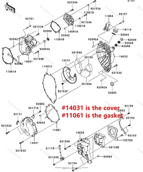 Motor de motocicleta Stator Alternator Generator Acoperire Pentru Kawasaki Ninja ZX-6R ZX6R 2009-2019 ZX600 2009-2012 ZX636 2013-2019
